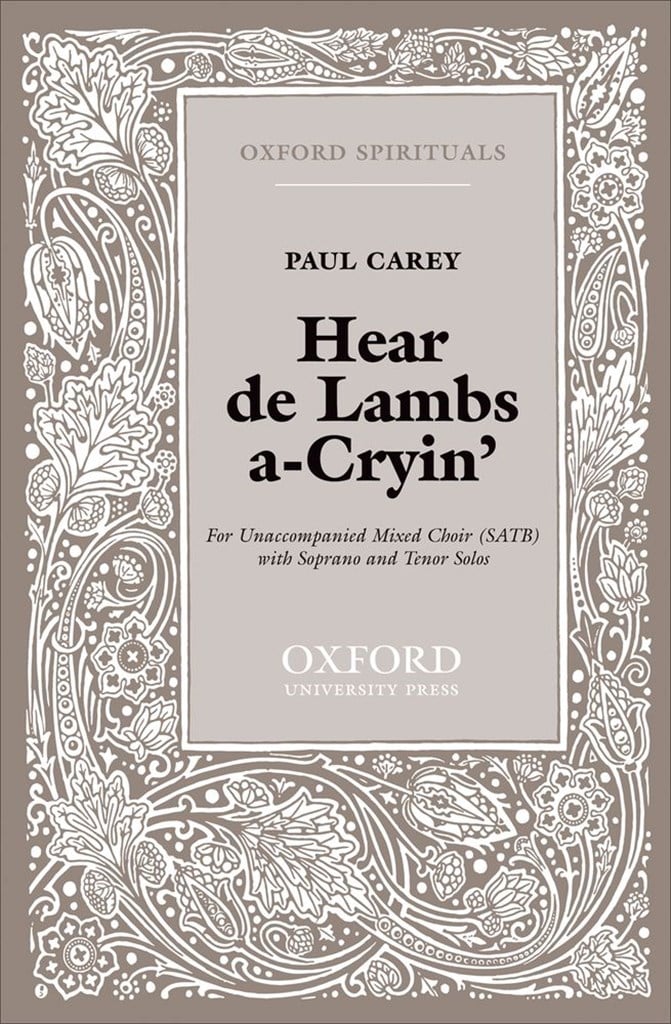 Hear de Lambs a-Cryin'